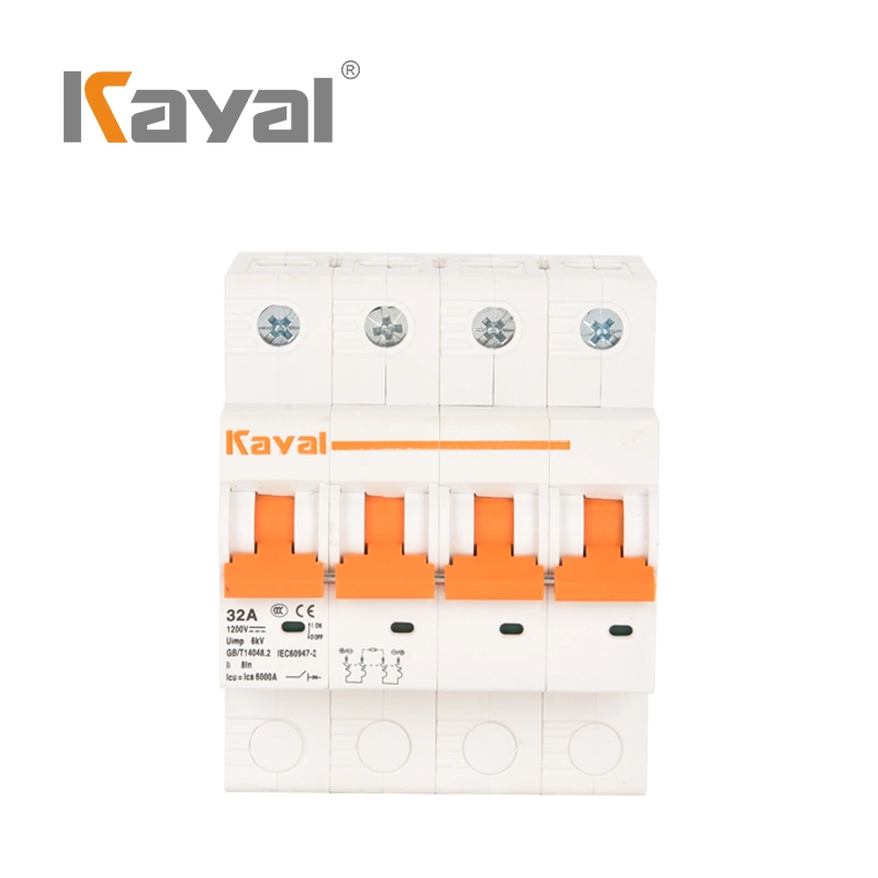 Kayal Mini MCB Switch Manufacturers 30A 3p MCB Short Circuit Breaker for Sale