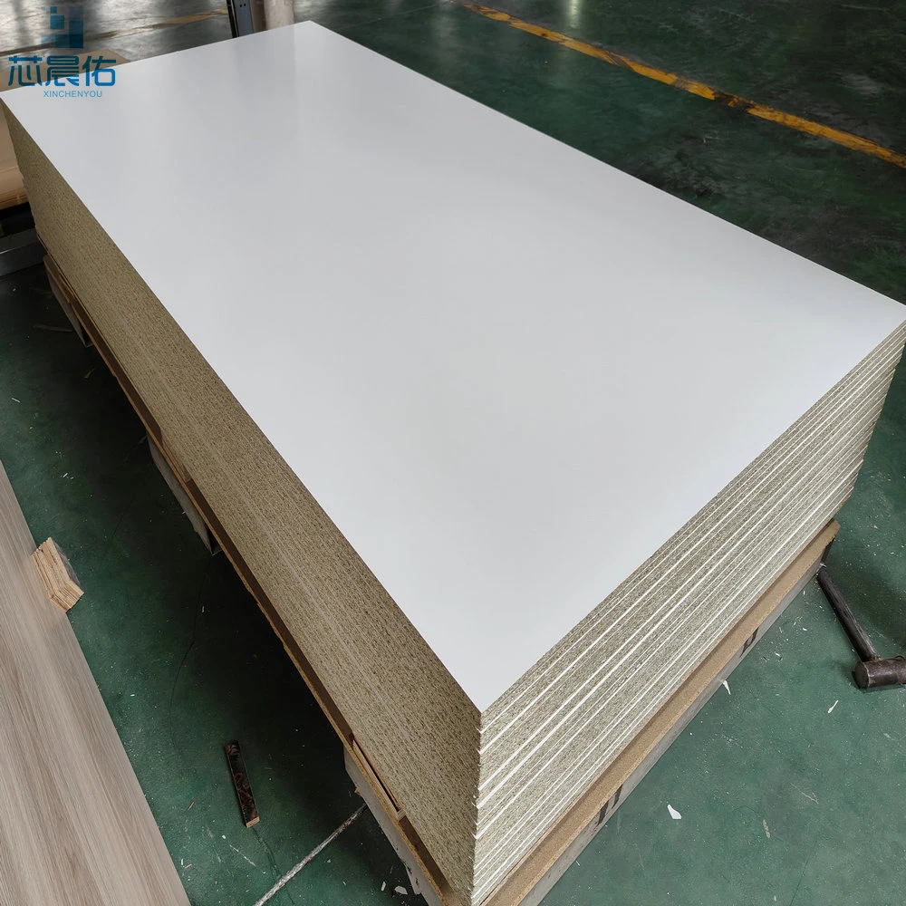 Venta caliente de 18mm de la Junta de MDF con laminado de ambos lados para muebles de salón