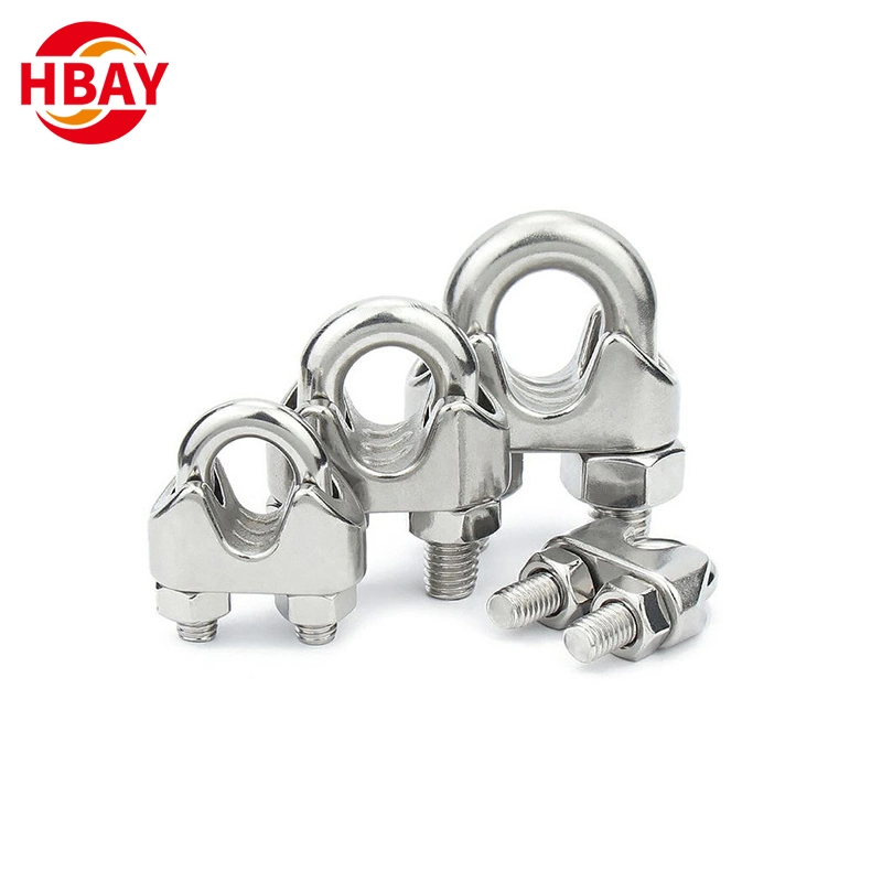 U. S. Tipo Galv cable maleable pinzas de cuerda chapado en zinc