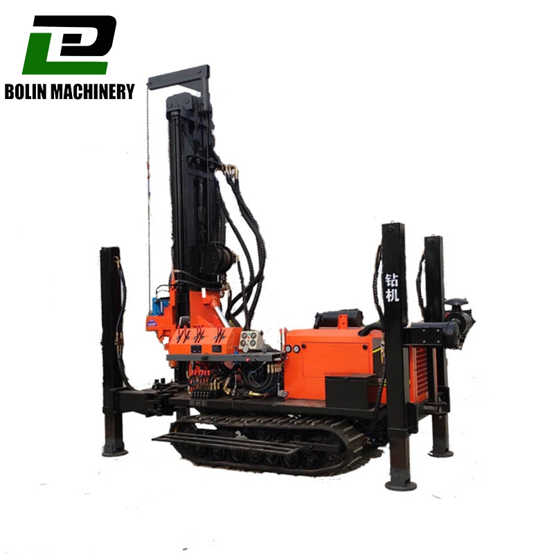 Diesel Small Tube Well Drill Rig Machine Geotechnical Hydraulic Mine Underground Borehole Core Water Well Drilling Rig Machine