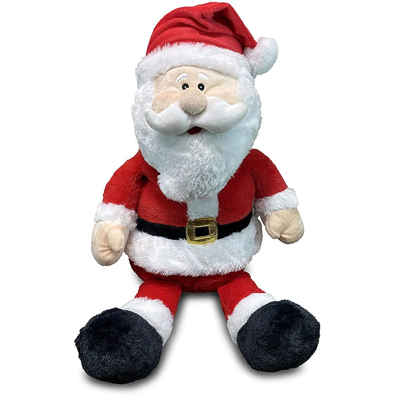 Santa Plush Toy Gift Perfect Christmas or Home Decor for Any Room or Under Your Tree Christmas Toys