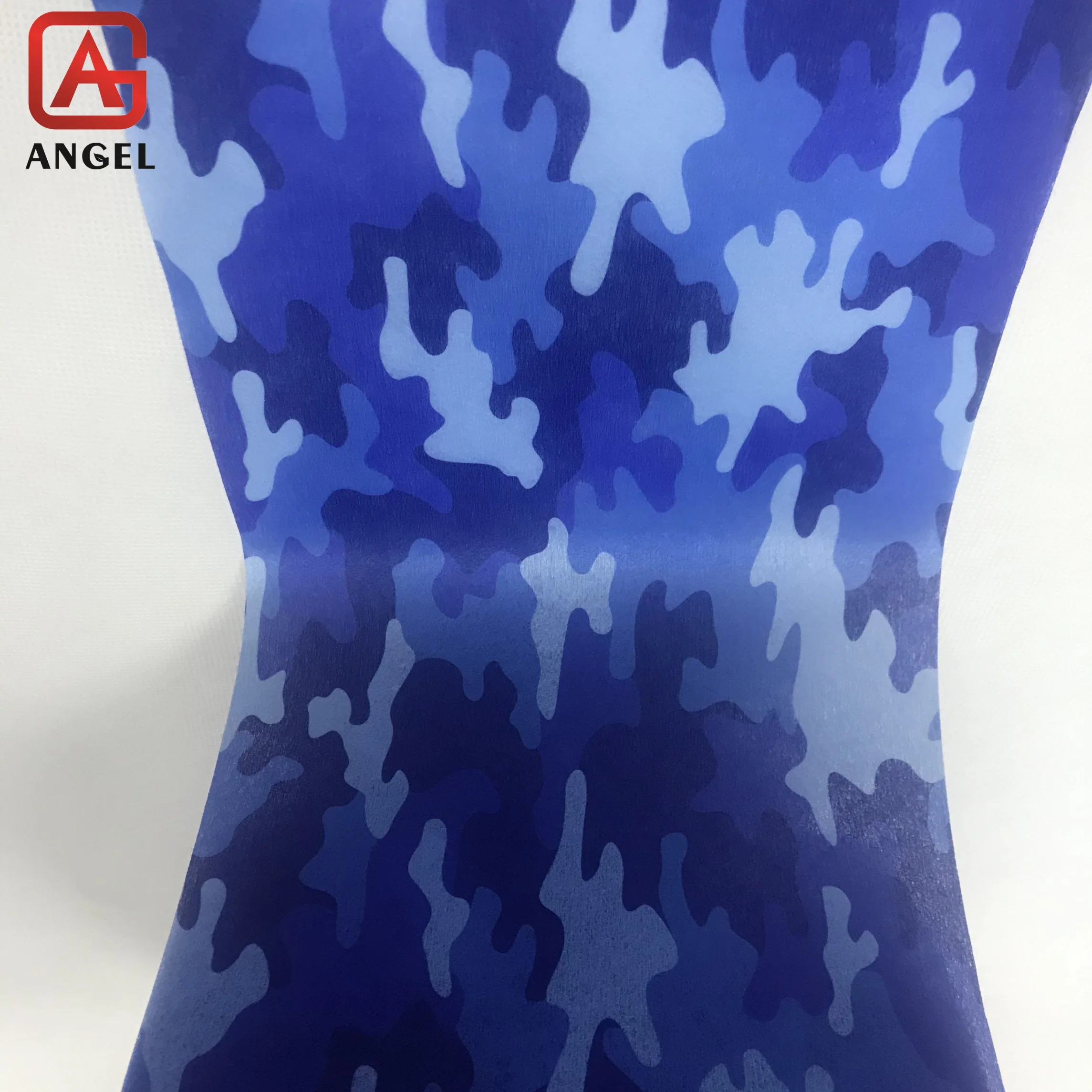 Spunlace Nonwoven for Mask Camouflage Pattern Spunlace Fabric