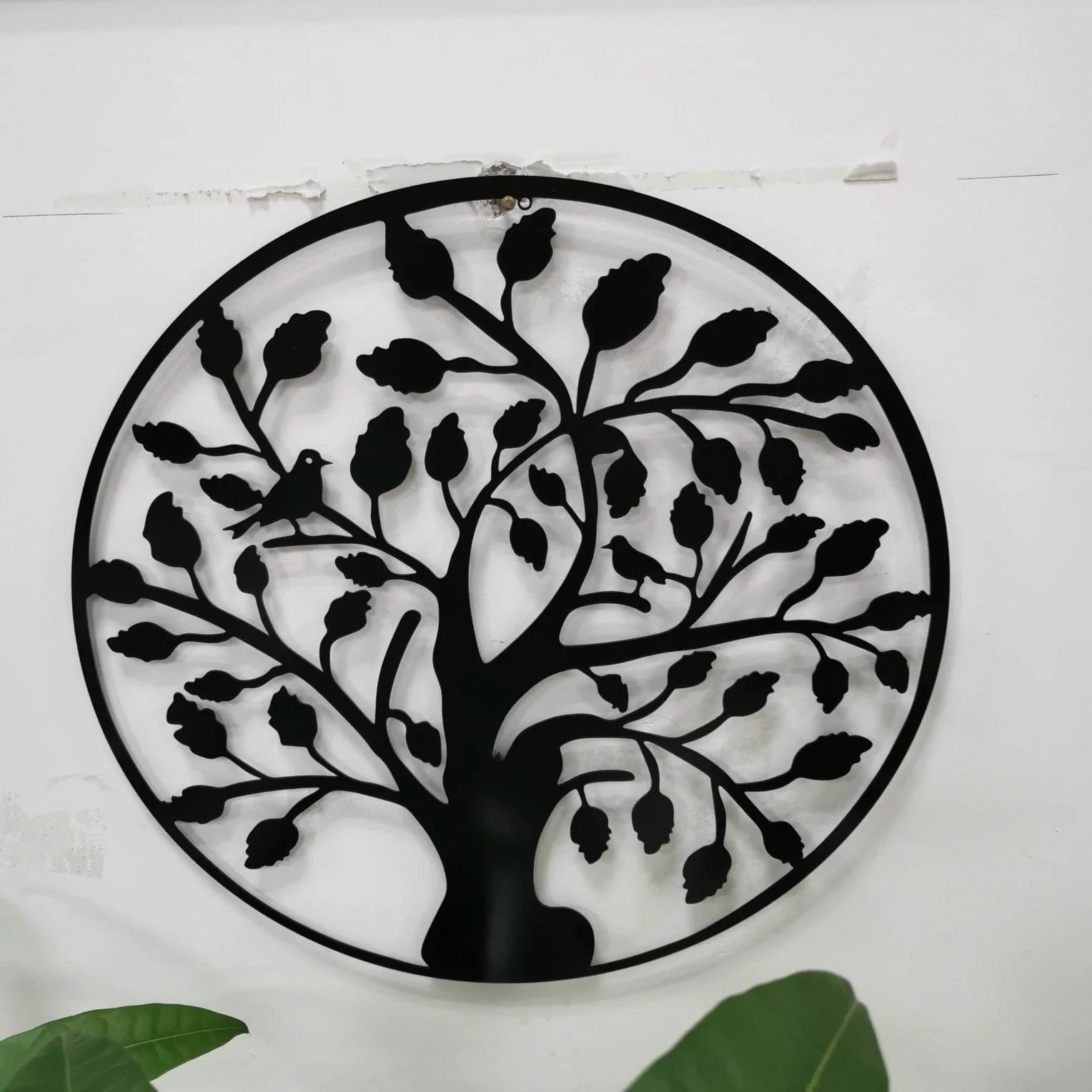 Metal Wall Art Tree Decorations for Living Room Kitchen Bedroom