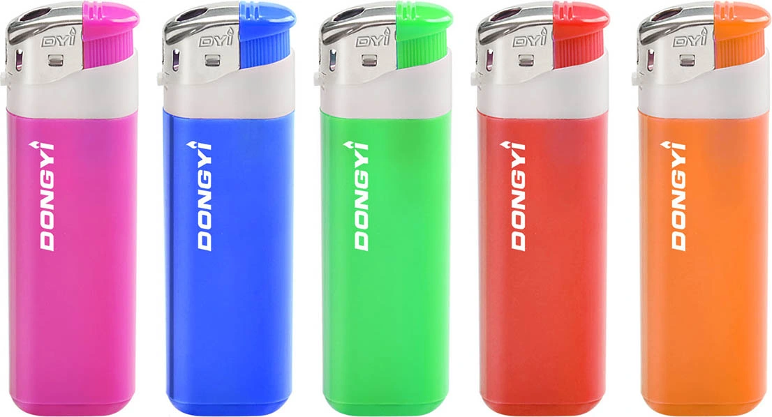 Plastic Electronic Disposable Refillable Lighter Electric Encendedores