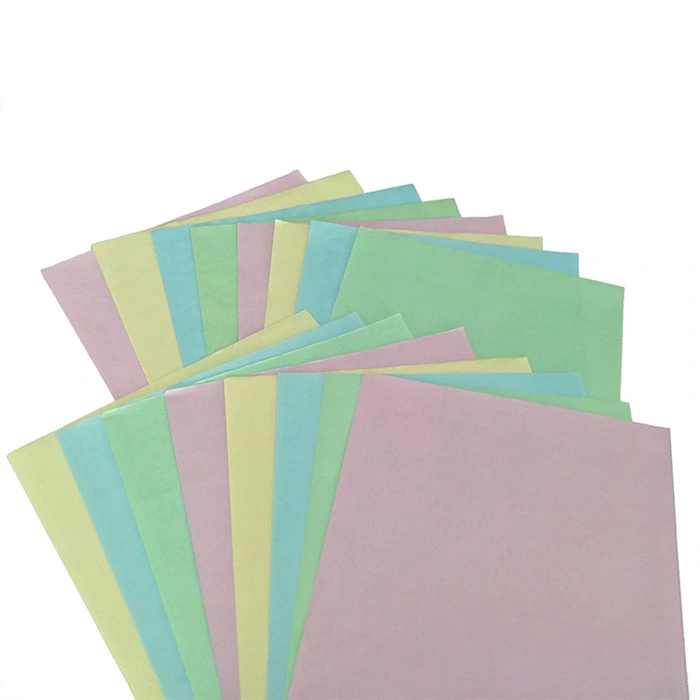 45-80GSM Black Image Sheets NCR Carbonless Paper