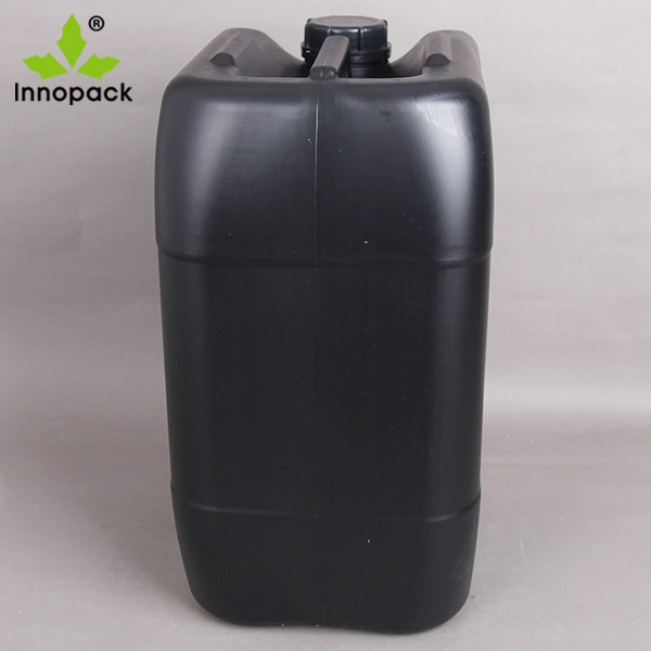 DG/ UN Grade Plastic HDPE Jerry Can 20L Black Color