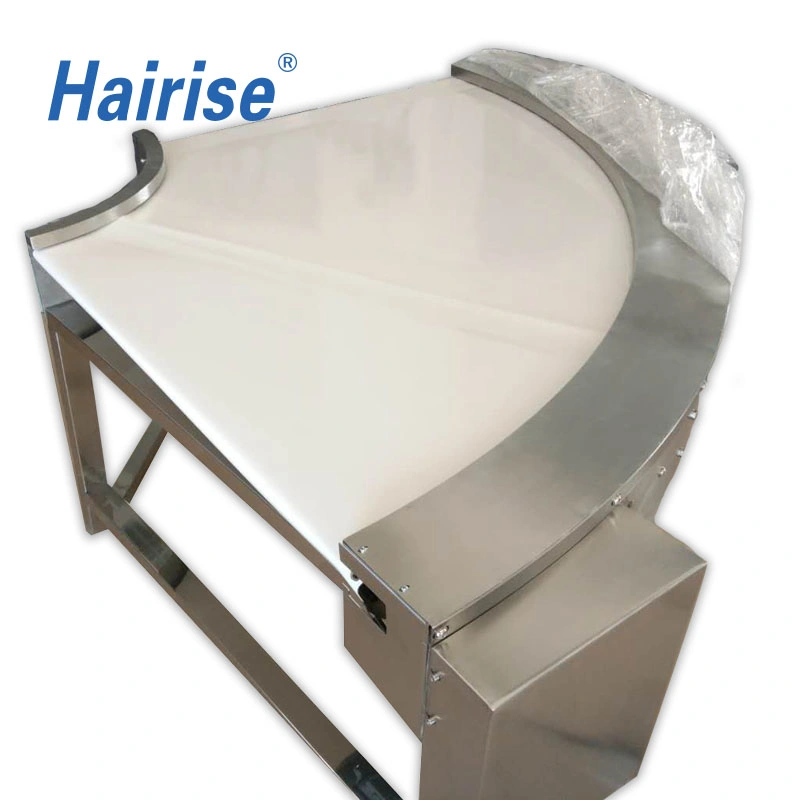 Hairise Best Price Comfortable China High quality/High cost performance  PVC Belt Turning Conveyor System