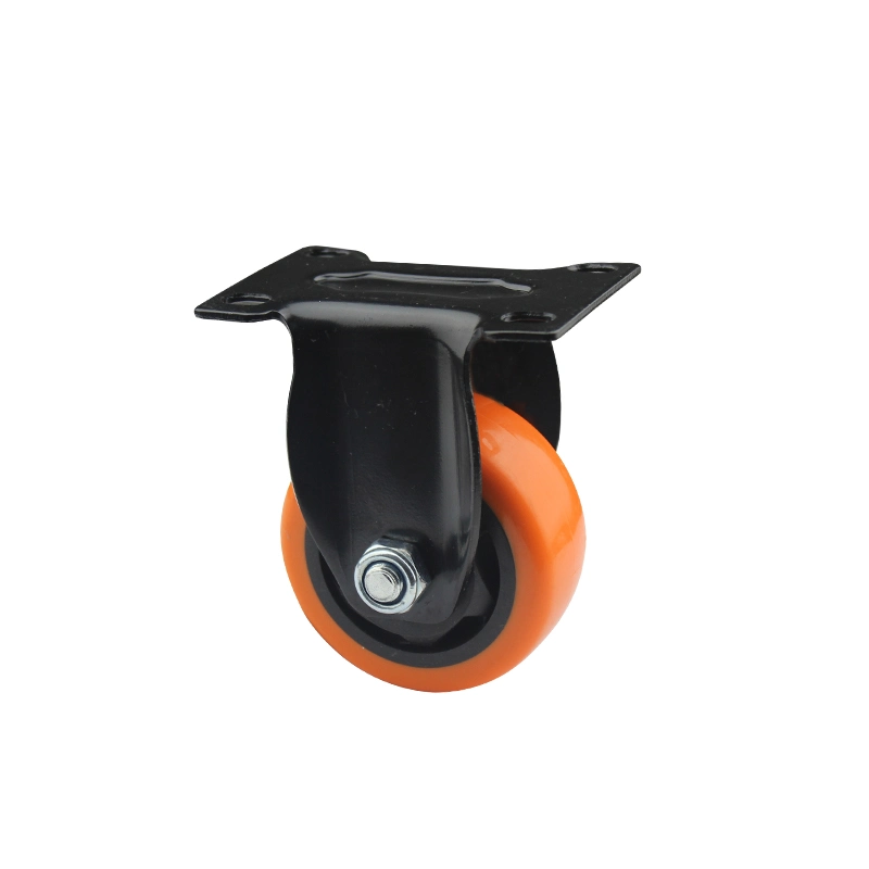 Sk6-T75108p Запчасти для промышленных тележок Мебель Оранжевый самоустанавливающееся колесо
