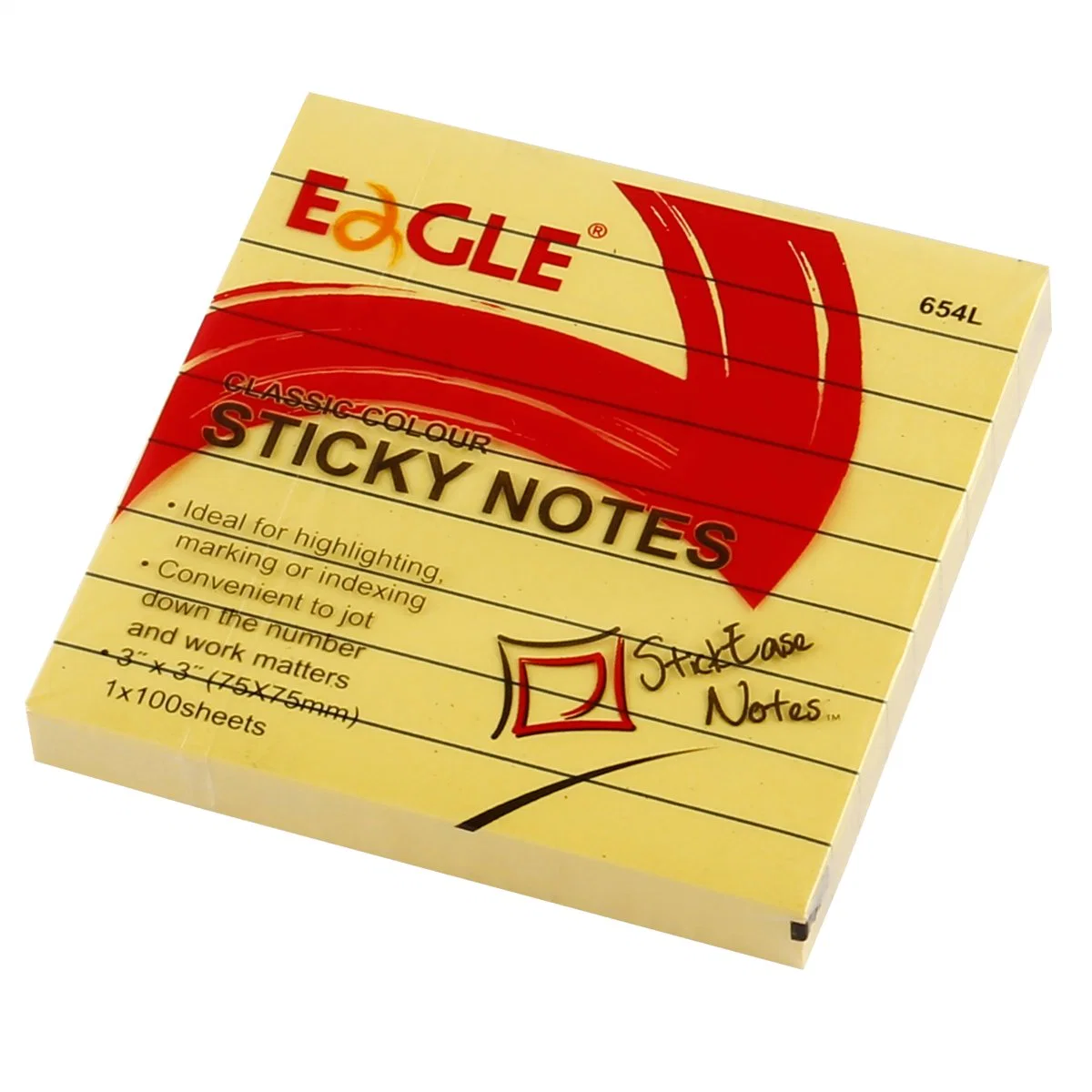 Eagle Sticky Note Office Stationery Self-Adhesive Removable Sticky Notes Sticky Note for Sale
