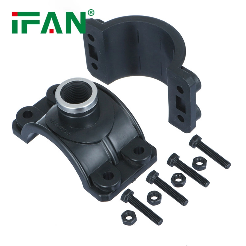 Ifan Factory Supply PP Compression Fitting HDPE Saddle Clamp for Irrigation