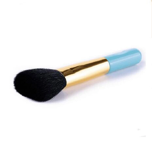 Oblique Head Contour Wool Flat Type Cosmetic Brush