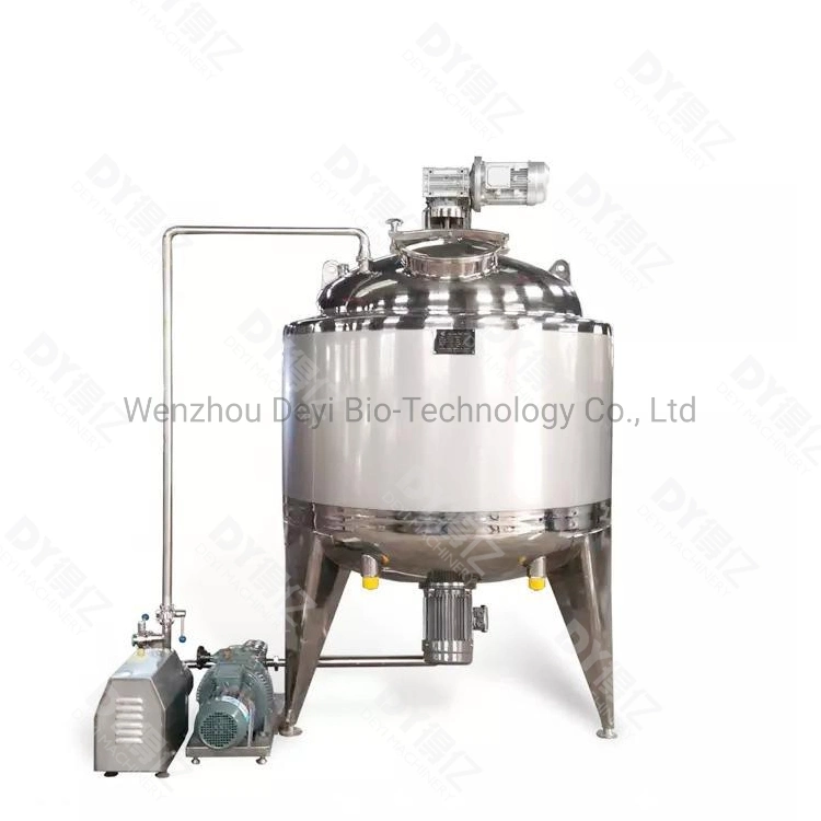 Stainless Steel Emulsifying Mixing Homogenizer High Speed Dispersing Tank