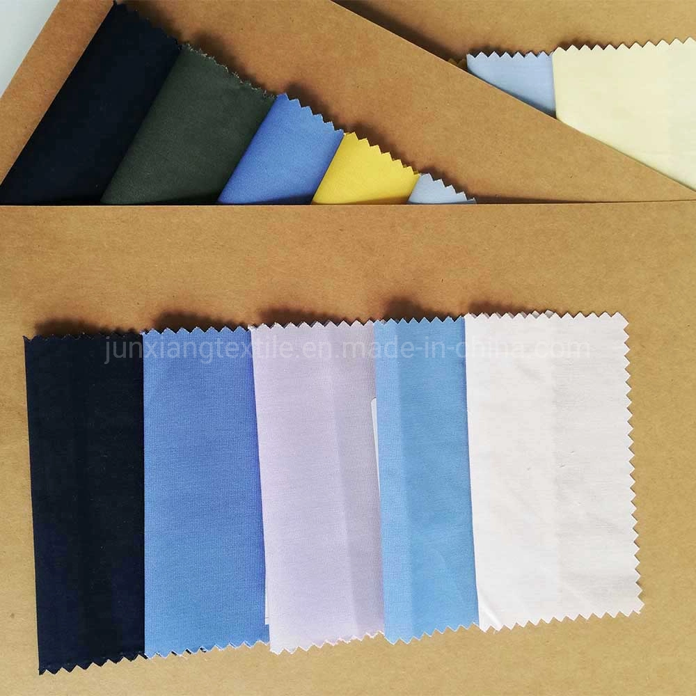 CVC Combed Preshrunk Mercerized Shirt Fabric Cotton Polyester Fabric