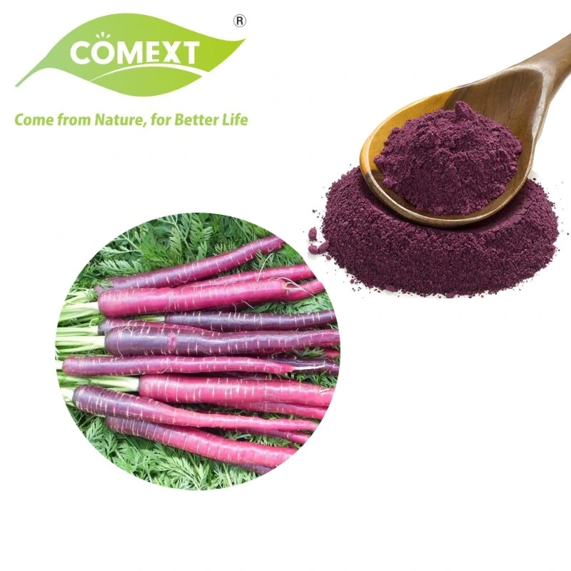 Fábrica Cpmext melhor abastecimento a granel puro Pó Vegetais Rabanete Roxo de cenoura em pó