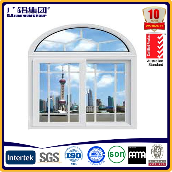 Aluminium Curved Arc Shaped Window