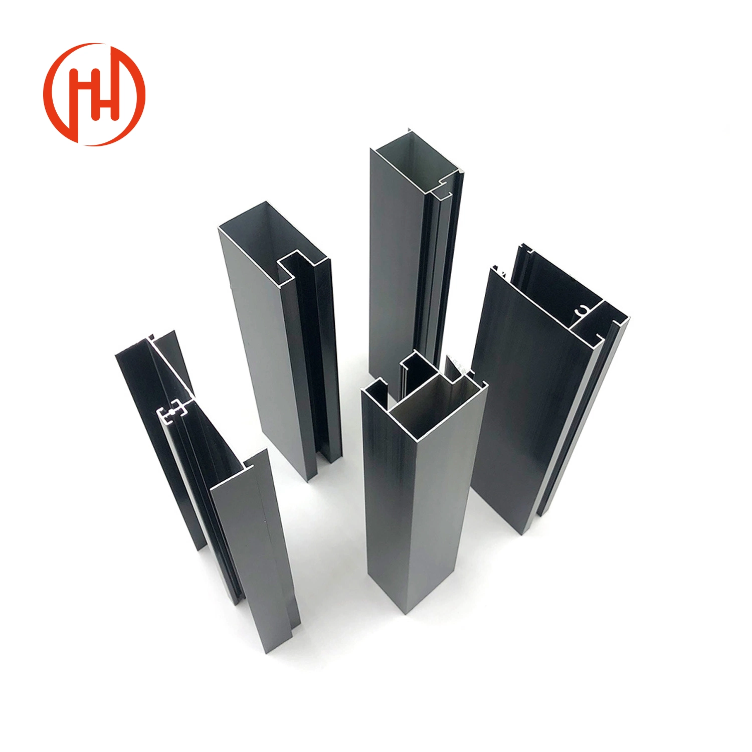 Modern Style Aluminium Curtain Wall Frame Profile / Windows System Support Customizable Model