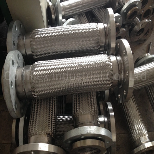 High-Quality Stainless Steel Braided Hose Flange Type