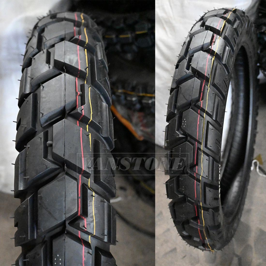 Vstway OEM أفضل جودة خارج الطريق مطاط الإطار Tubeless 4.10-18 إطار الدراجة البخارية