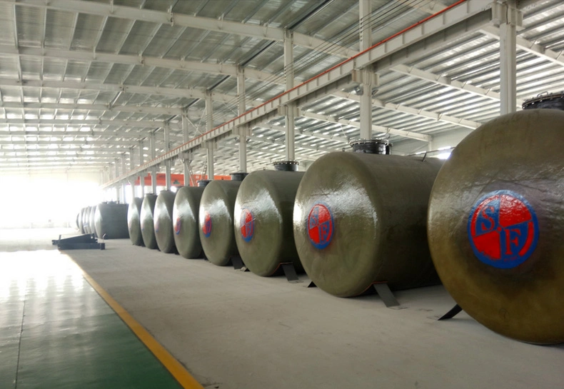 Double Wall with FRP Jacketed Steel Underground Fuel Storage Tank Good Price
