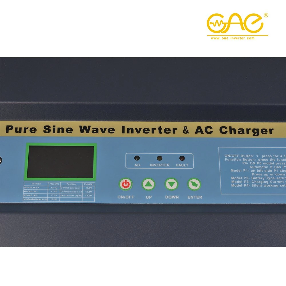 DC 12V 1.5kVA Pure Sine Wave Power Inverter