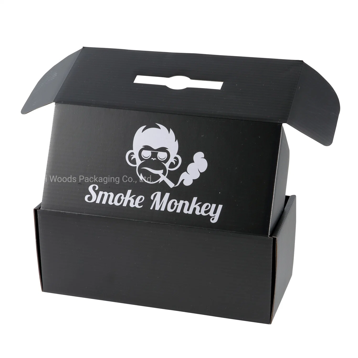 Small Size Custom Printing Smoke Package Custom Printed Boxes with Plastic Handle