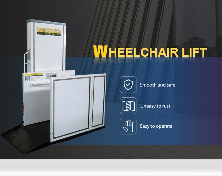 Disable Use Wheelchair Standard Hydraulic Lift with CE