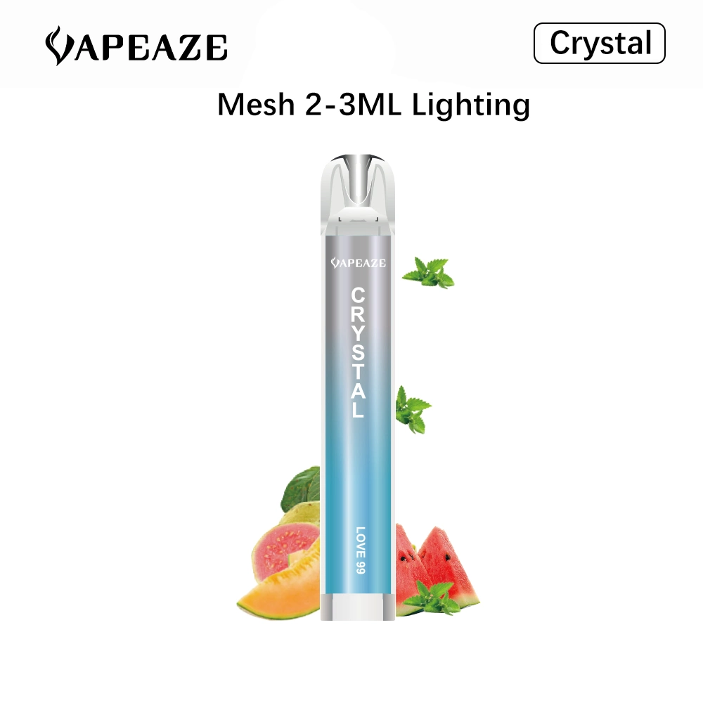 Vape Soul Crystal Puff Bar Factory Electronic Disposable Vape cigarro Bateria do vaporizador de 500 mAh
