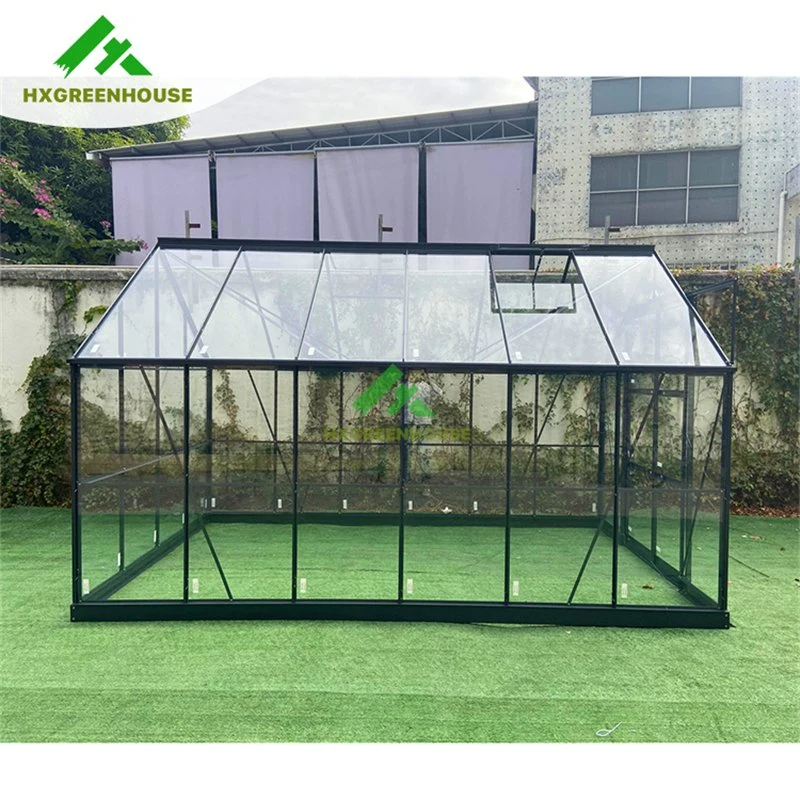 High quality/High cost performance  Planting Flower and Vegetables Glasshouse Spring Clip Glass Garden House