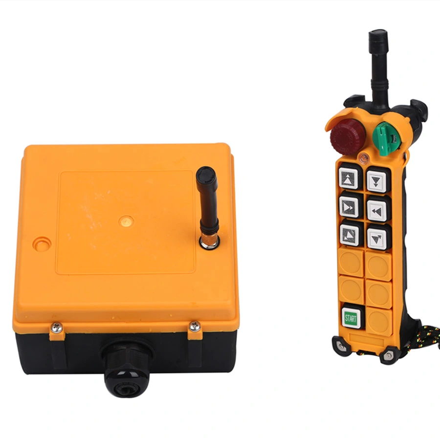 Long Distance Control 24V Wireless Industrial Remote Control F21-6D with FCC, Ce, ISO9001