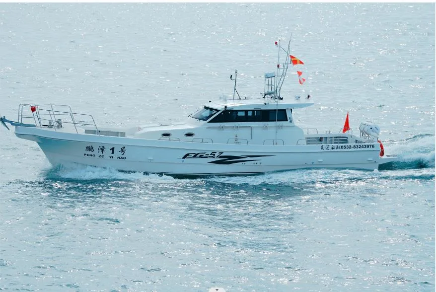 16m 57FT Bateau de pêche récréative en fibre de verre pour la vente de la cabine