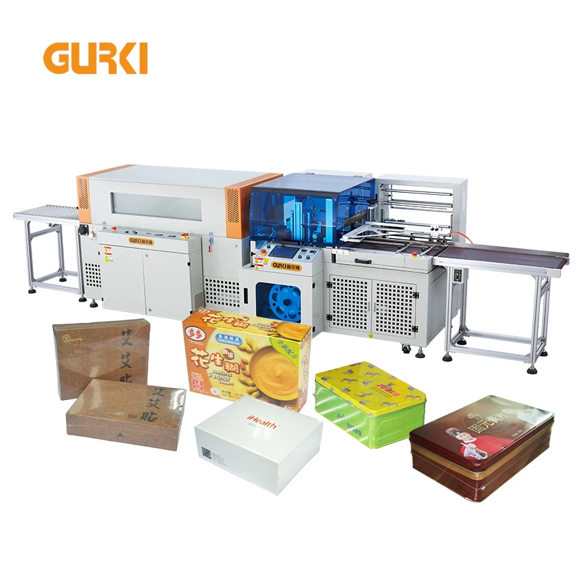 Fully Automatic Film Packing High Speed CE Industrial Heat Shrink Wrap Packaging Equipment