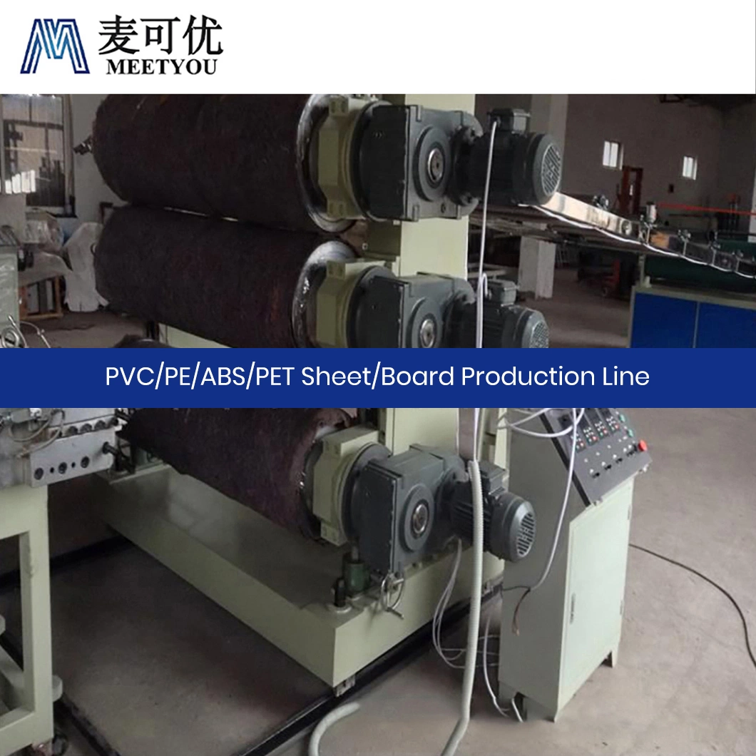 Meetyou Machinery PVC PE ABS Pet UV producción de cubiertas de plástico Línea Fabricantes Recycled Plastic Roofing Sheets Production Line China ABS Máquina de fabricación de placas