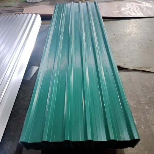 Los materiales de construcción a largo tiempo de servicio de 0,1 mm 0,2 mm Revestimiento de color Tejas Dx51d Ral 9016 Prepainted Z40 Z60 PPGL PPGI Hoja de impermeabilización de cubiertas de acero corrugado galvanizado