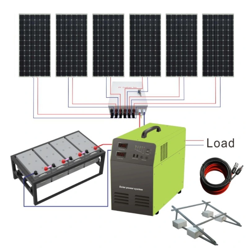 100W 500 Watt 500wh Supplygirni Portable Generator Techfine Container Home Solar Power System