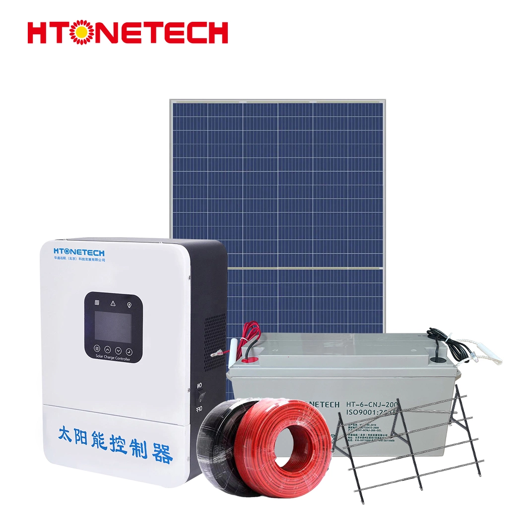 Htonetech 3.5kw off Grid Solar System Wholesale/Supplierrs China 5kw 138kw Micro Inverter Solar Power System with Solar Water Heater Controller