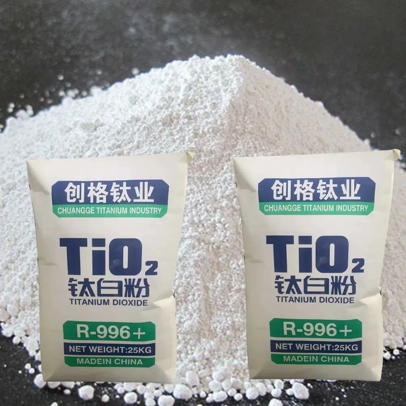 High Purity Rutile Titanium Dioxide R-996 Is Usually Used in Paint, Plastics, Ink, Paper, Coatings and Other Industrial Fields