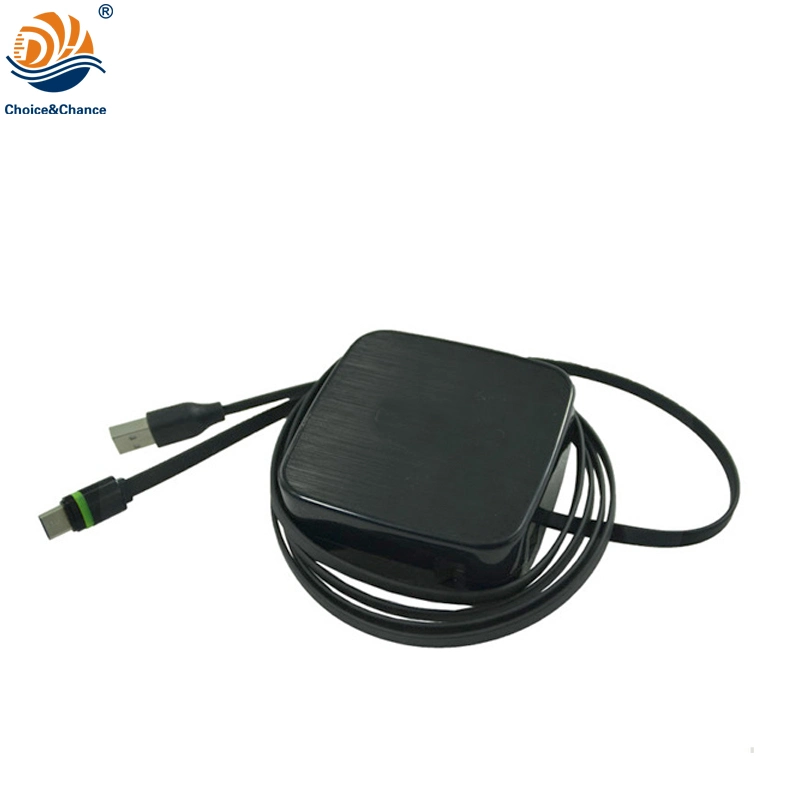 Automatic Retractable USB Data Cable Mobile Phone Fast Charger