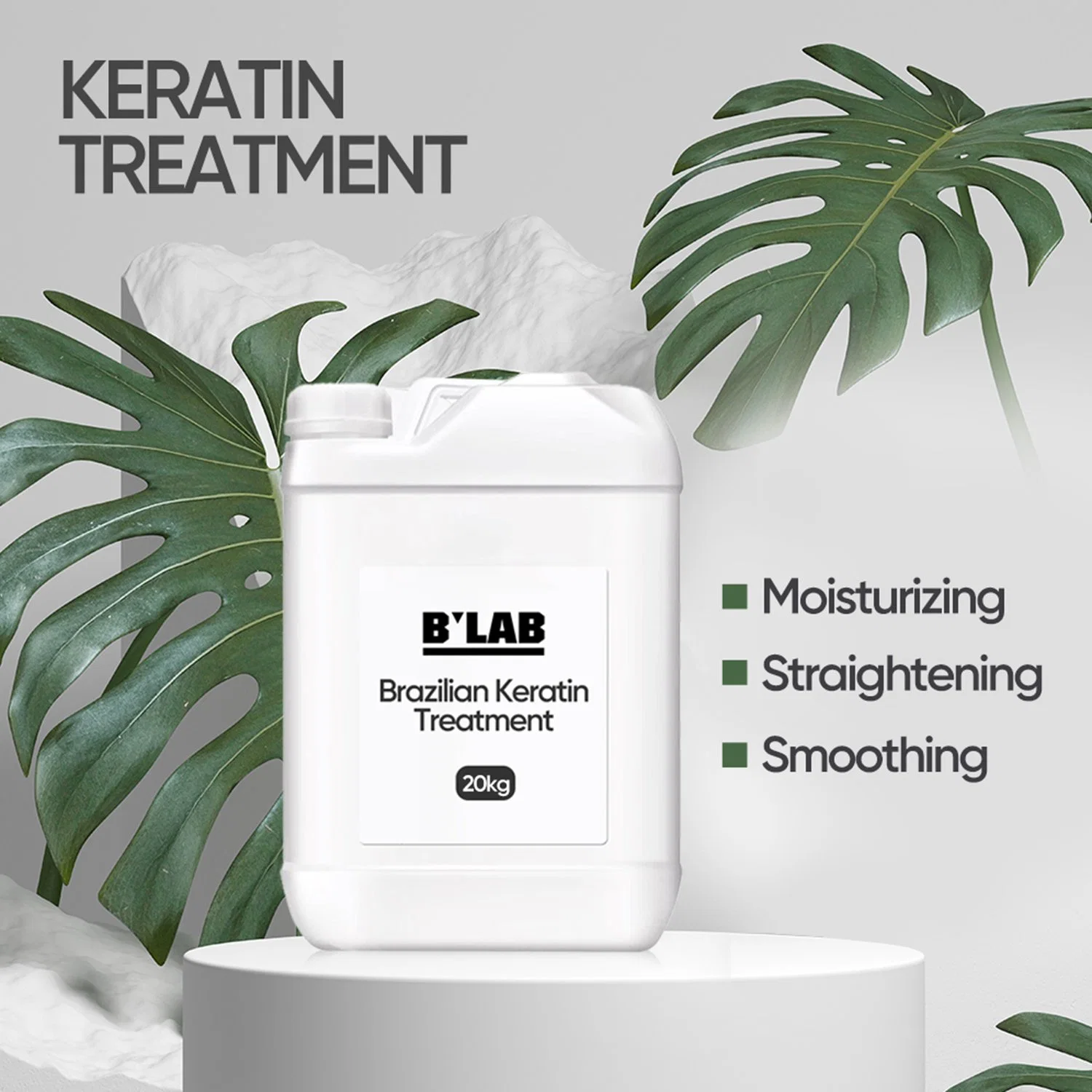 Private Label Professional Organic Keratin Hair Treatment Hair Straightening Cream