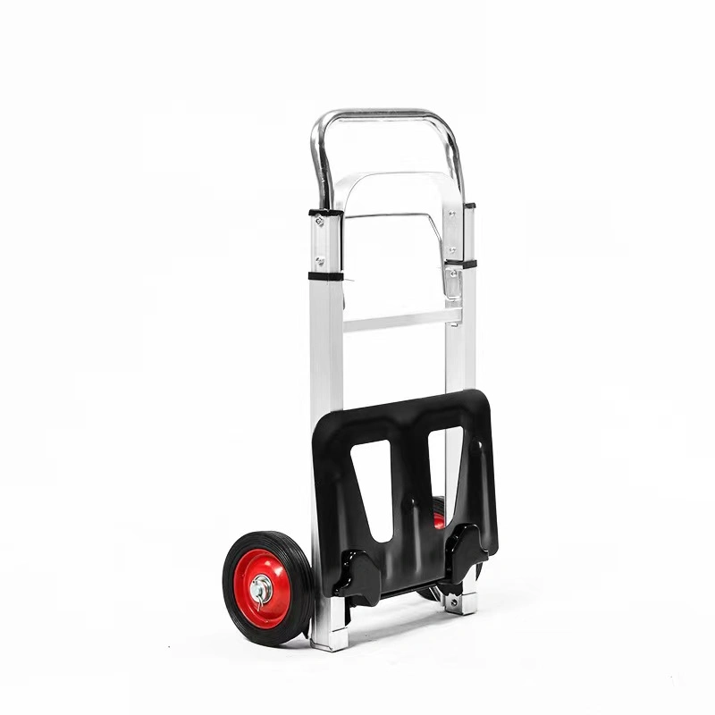 Aluminum Folding Climbing Cart Hand Truck 2 Wheel Foldable Hand Trolley