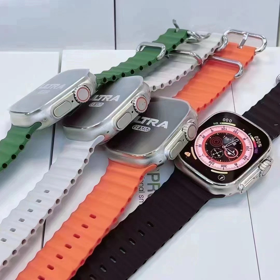 2023 العلامة التجارية ساعة ذكية جديدة Ultra لـ Apple Watch Ultra تقنية Smart Watch للفيديو للدفع عبر NFC