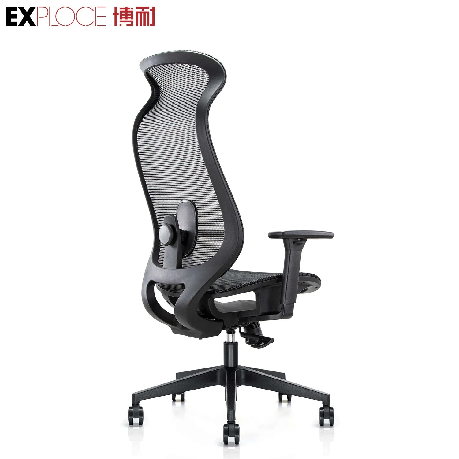 Bester Preis Günstige Mesh Chair ergonomische Bürostuhl mit verstellbaren Kopfstütze