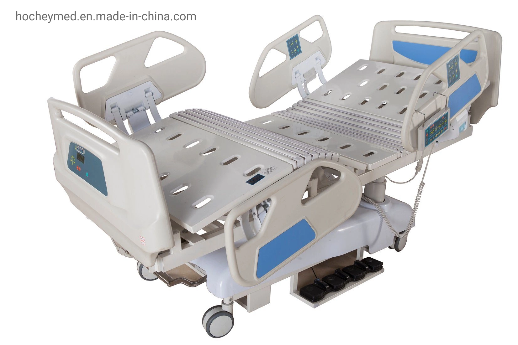 China Luxury 7 Functions Hospital Bed Hospital Bed Prices Fully Adjustable Electric ICU Bed