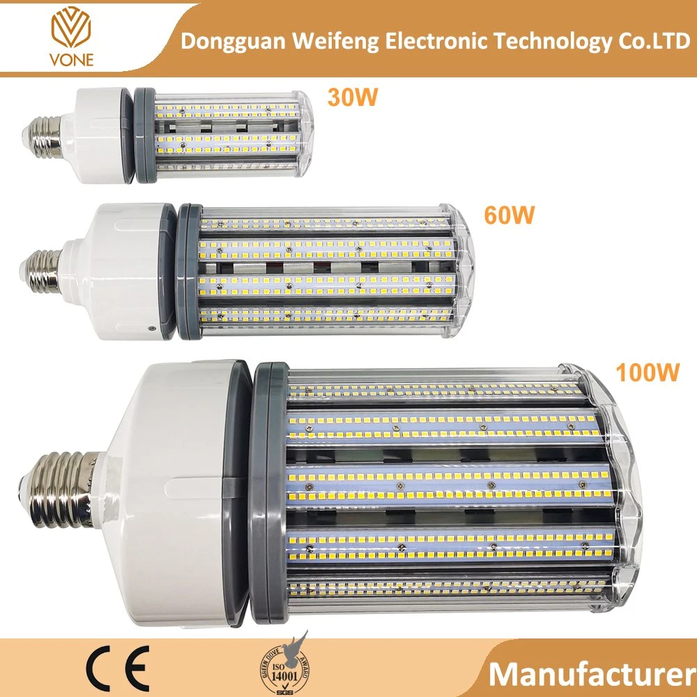 E39 E40 100W Outdoor Street Light Retrofit IP65 LED Corn Bulb Light