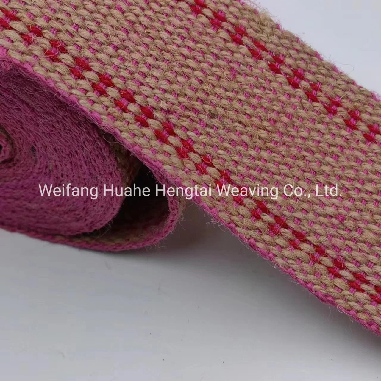 National Style Color Jute Ribbon with Adjustable Thickness