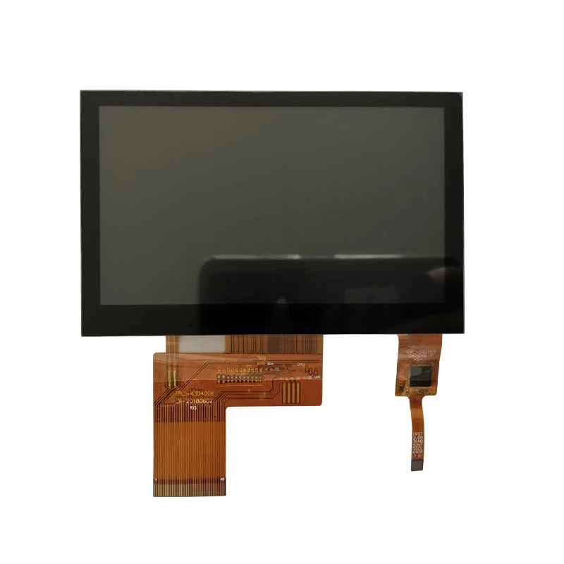 4.3 pouces écran WQVGA 400 nits avec CTP 480x272 résolution TFT LCD