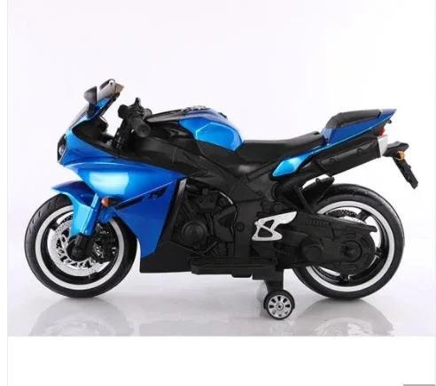 Two Wheeled Kids Electric Motorcycle Toy Car with Auxiliary Wheels