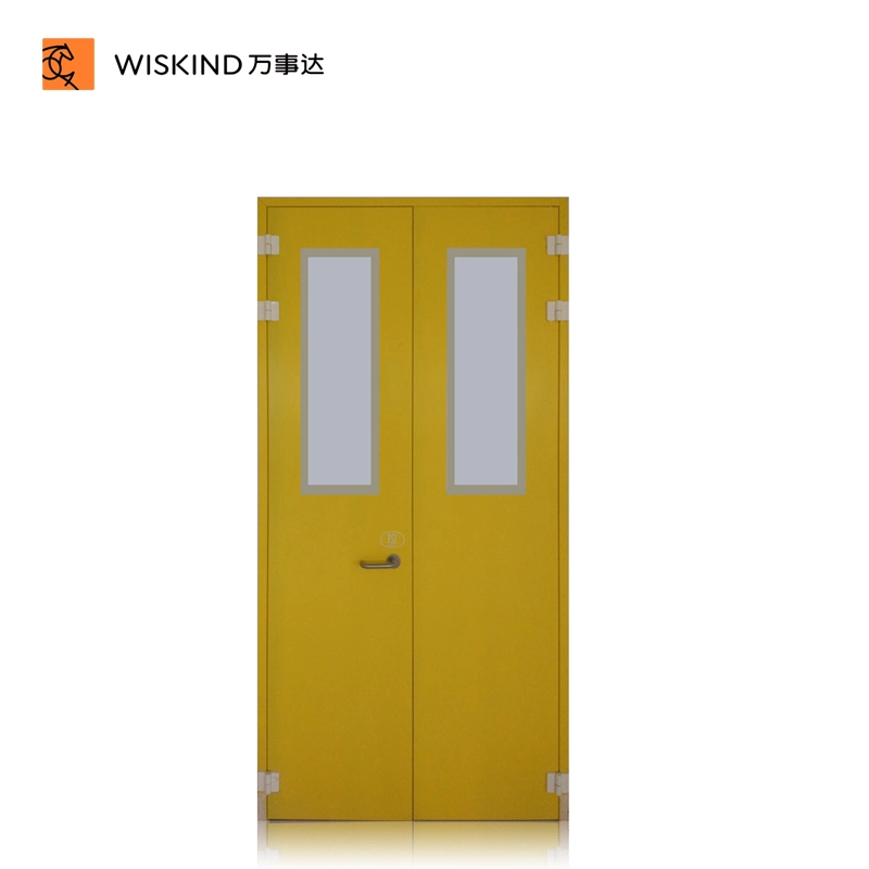 GMP Standard Single&Double Steel/ Ss Steel Cleanroom Door