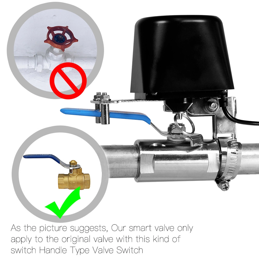 Válvula de água inteligente SLS com controlo por voz compatível com Alexa Echo Google Home