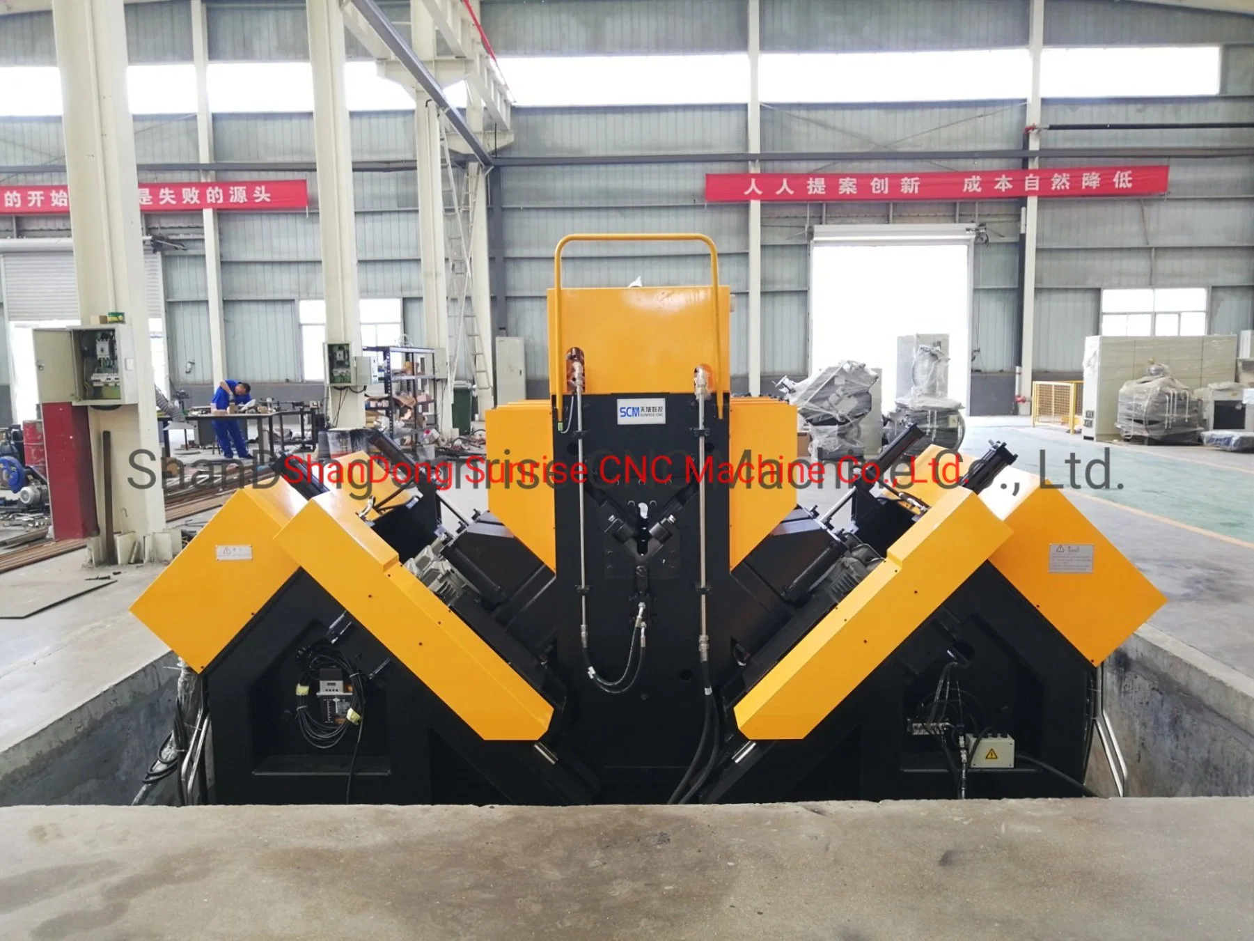 TADM2532 China Manufacturer Automatic CNC High Speed Angle Steel Drilling, Marking, Shearing Machine for Angle Tower Fabrication