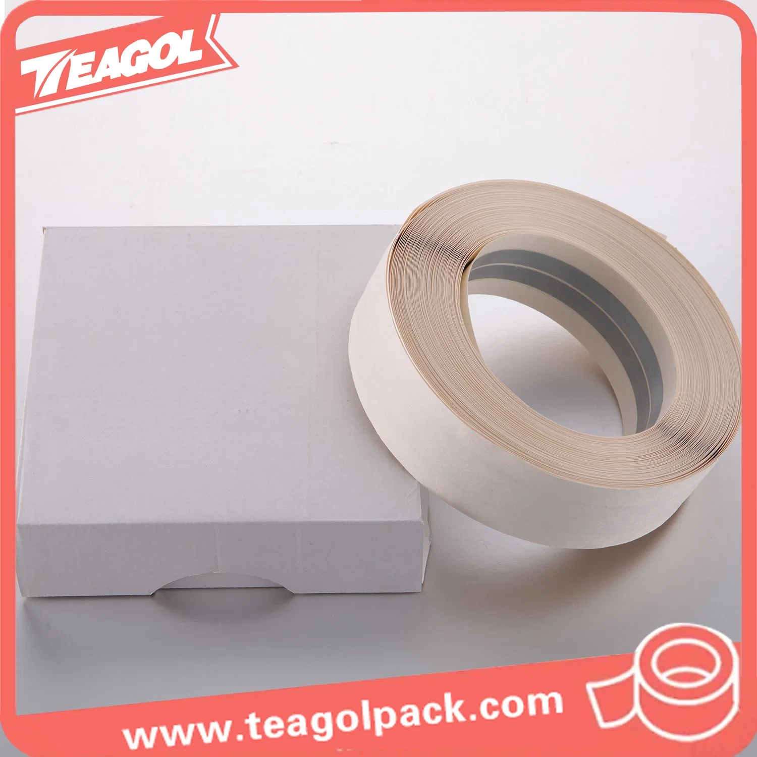 Waterproof Aluminium Metal Drywall Joint Flexible Paper Corner Tape